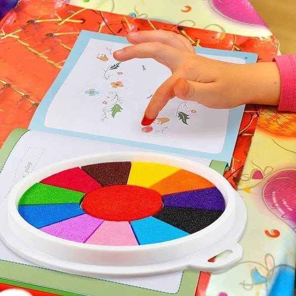 Kit de pintura de Dedos para crianças